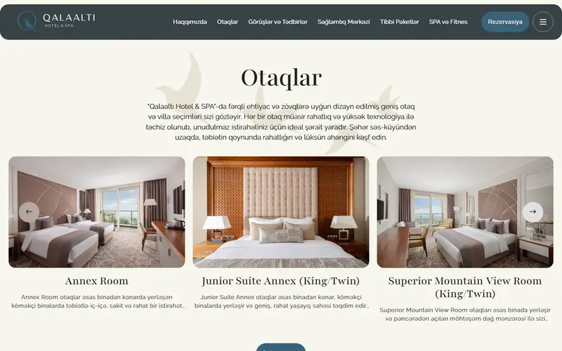 Homepage of galaalti.az