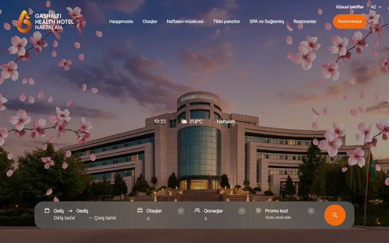 Homepage of gashalti.az