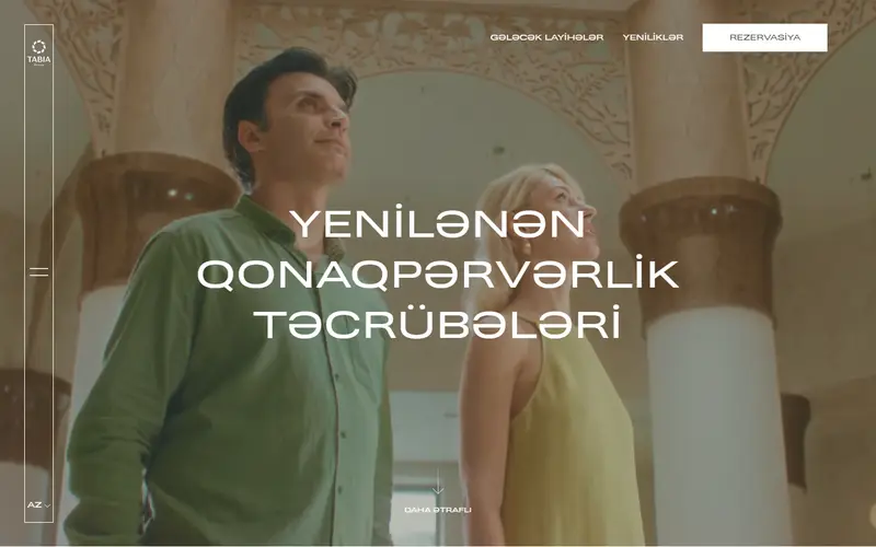 Homepage of tabia.az